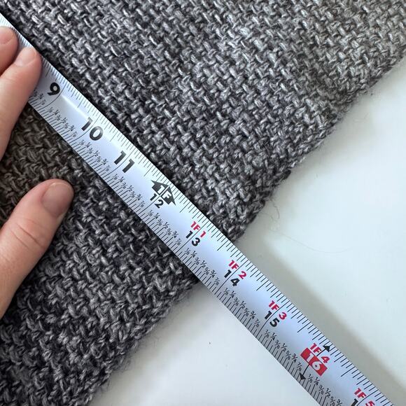 C.C.  Knitted Two Tone Scarf - Picture 9 of 9